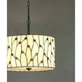 thumbnail image 3 of HomeGlam Vines  18"? 3-Lighg Tiffany Pendant - Natural, 3 of 3