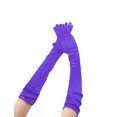 thumbnail image 1 of Unique Bargains Women Stretchy Opera Length Full Finger Gloves Pairs, 1 of 6