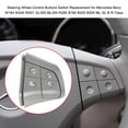 thumbnail image 2 of TFixolSteering Wheel Control Buttons Switch Replacement for Mercedes Benz W164 W245 W251 GL350 ML350 R280 B180 B200 B300 ML GL B R Class, 2 of 7