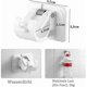 thumbnail image 2 of Self Adhesive Curtain Rod Hooks 4 Pack, No Drill Stick On Wall Hooks for Towel Rods & Home Decor, 2 of 4