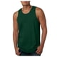 thumbnail image 2 of Chaleco sin mangas de color liso de verano para hombre - Lavado vintage informal, mezcla de materiales - Tallas US 4-16 (M-XXXXL), 2 of 8