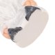 thumbnail image 5 of Garden Gnome Resin Structure Stable Bottom Retro Style Gnome Figurine for Patio Porch Decorations Pointed Head White, 5 of 5