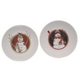 thumbnail image 3 of Tabletop Snowman Appetizer Plates Melamine Winter Hats Scarf Gloves Me0208, 3 of 3