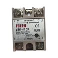 thumbnail image 4 of 24V-380V 40A SSR-40 DA Solid State Relay Module for PID Temperature Controller 3-32V DC To AC, 4 of 5