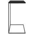 thumbnail image 2 of vidaXL Side Table Black 55x35x66 cm Engineered Wood, 2 of 5