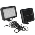 thumbnail image 4 of Lámpara de pared exterior ABS con sensor solar de 56 LED para jardín, césped, calle, etc., 4 of 15