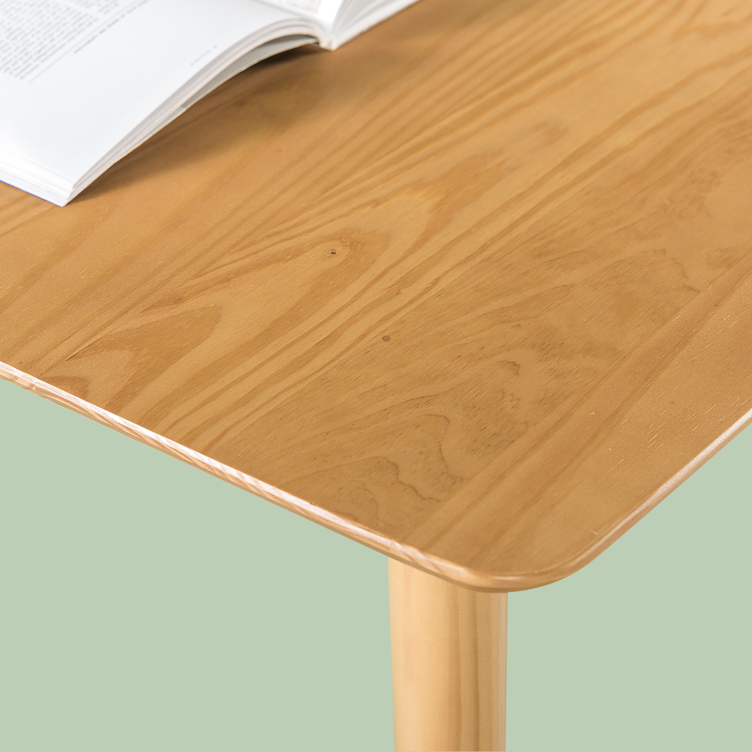 Zinus Laura 60" Indoor Wood Dining Table