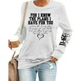 thumbnail image 2 of Customizable Women's Sweatshirt DIY Photo Text Design Comfortable Soft Fabric Stylish Casual Wear, 2 of 2