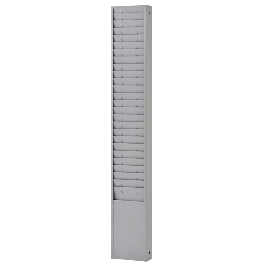 Buddy Products 25 Pocket Job Ticket Rack, Grey, 0825-1 - Walmart.com ...