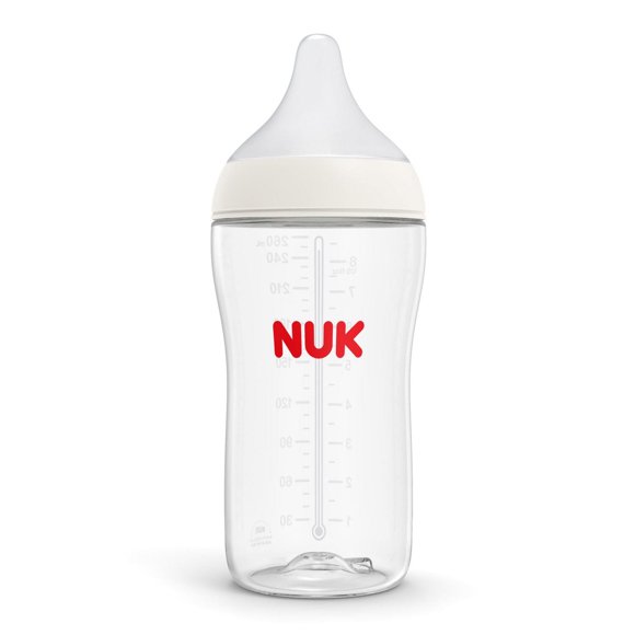 NUK Perfect Match Medium Flow Bottle, 8 oz (240 mL)