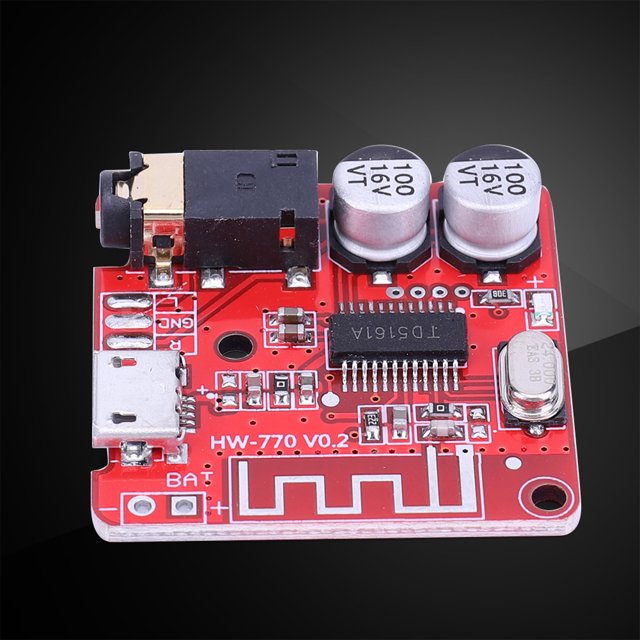 Bluetooth-Compatible 5.0 Audio Receiver Board 3.7-5V Useful Reusable Circuit DIY