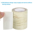 thumbnail image 4 of Unique Bargains Wood Grain Repair Tape 3.15'X15', Self Adhesive Realistic Textured Repair Tape Patch, Grey Oak, 4 of 5