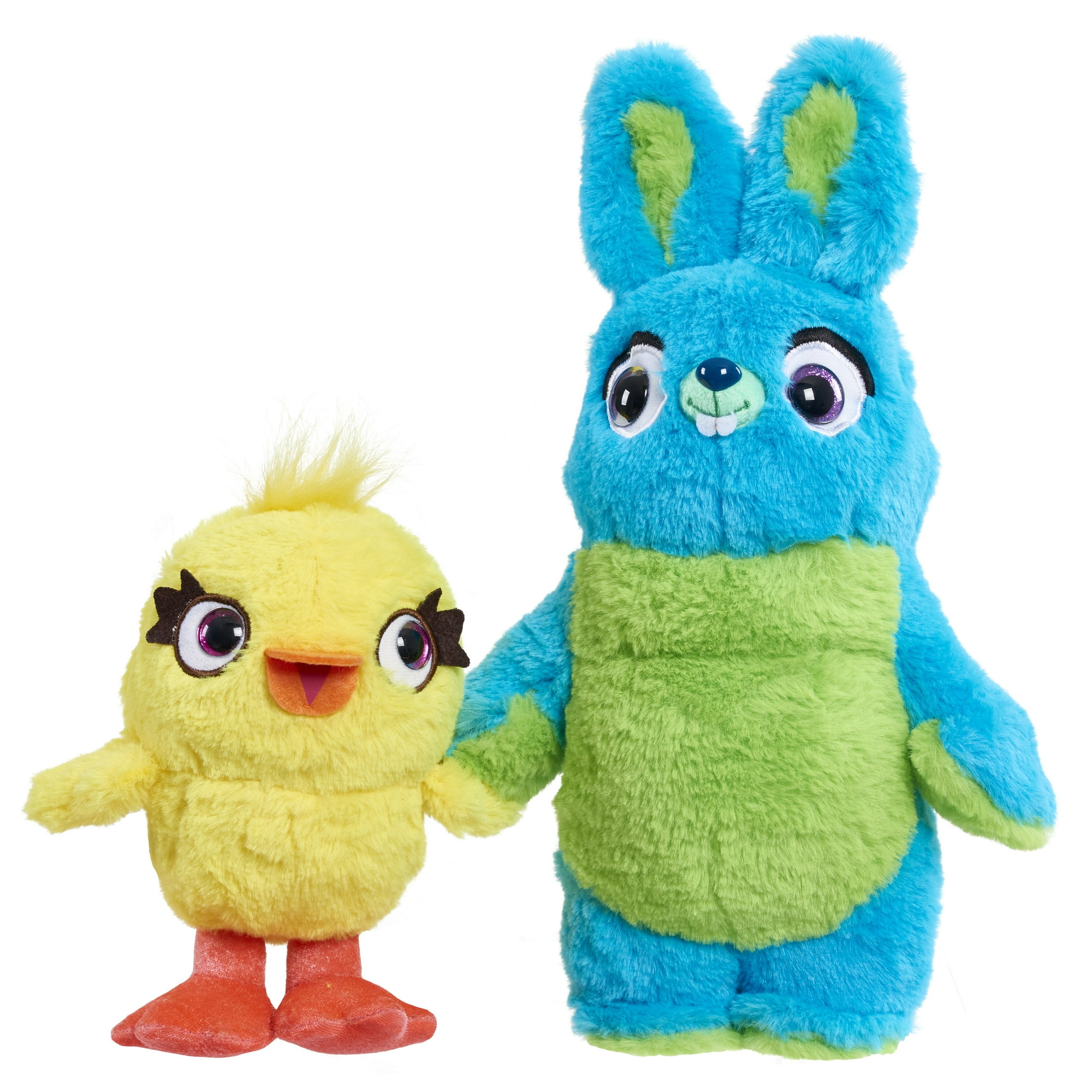 Disney Pixar s Toy Story 4 Talking Ducky Bunny Plush Multi color Walmart