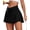 Black, variant on JoyGirl Womens Tennis Skirt with Shorts Crossover Golf Skort Mini High Waisted Workout Athletic Skorts Skirts with Pockets