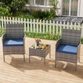 thumbnail image 3 of UDPATIO Furniture Set 3 Pieces Patio Rattan Wicker Chairs,Patio Porch Outdoor Furniture Set with Chairs,NA, 3 of 9