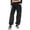 Black, variant on Women's Cargo Pants High Waist Wide Leg Pants Straight Leg Loose Trousers Fancy Clothes for Teens Women Casual Pants