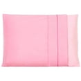 thumbnail image 2 of My First Mattress PC-MFPTSP-12 Toddler Pillow Cases, Soft Pink - Set of 2, 2 of 2