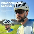 thumbnail image 2 of Kapvoe New Outdoor Photochromic Sunglasses Men Driving Bike Cycling Glasses Women Bicycle Riding Hiking Sports UV400 Goggles, 2 of 4