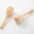 thumbnail image 3 of 10-Piece DIY Wooden Maracas with Clear Sound for Music Festivities and Party Decorations, 3 of 4