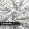 thumbnail image 5 of Summer Grey Leaves Floral Round Tablecloth 70 Inch Spring Leaf Tablecloth Watercolor Rustic Table Clothes Farmhouse Waterproof Reusable Circle Table Cover for Dining Room Picnic Party Home Decor, 5 of 6