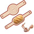 thumbnail image 1 of Juego de 2 piezas antiadherentes de silicona Bread Sling Koolstuffs, 1 of 7