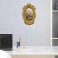 thumbnail image 4 of Marco s Colgante Decoración de oro clásico Taldo Estilo francés Adorno Titur de imagen para cocina Sa de estar Decoración d Baoblaze Marco de fotos tallado, 4 of 8