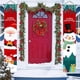 thumbnail image 5 of Ounissouiy 2 piezas de carteles navideños, carteles de porche, decoración Vertical de vacaciones, ventana de árbol para el hogar, puerta de Kits de decoración para fiestas 166634, 5 of 6