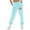 Sky Blue, variant on successthop Christmas Sweatpant for Women Graphic Printed Fleece Drawstring Pants ELastic Joggers Low Rise Trousers