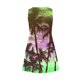 thumbnail image 4 of Vestido de Verano para las Mujeres Impresión Sexy sin Mangas Vestido de Hombro, Verano Casual Y Primavera, 4 of 5