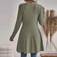thumbnail image 5 of Enjoytime Cardigan for Women Open Front Long Sleeve Long Cardigans Fall Winter Warm Cozy Casual Ribbed Knit Sweater Coat, 5 of 5