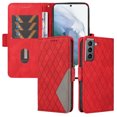 thumbnail image 1 of Compatible with Samsung Galaxy S21 5G PU Leather Wallet Case with Card Holder Magnetic Closure Cover, 1 of 5