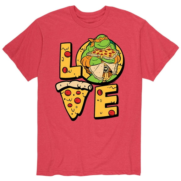 Teenage Mutant Ninja Turtles - Michelangelo Love - Men's Short Sleeve Graphic T-Shirt