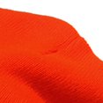 thumbnail image 4 of Zylanna Men's Knit Beanie, Stretchy Warm Loose Fit Solid Color Slouchy Winter Skull Cap for Skiing Running Street Daily Wear Orange, 4 of 4