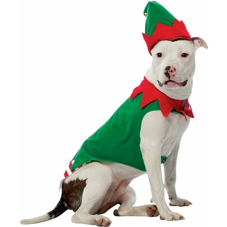 Elf Holiday Pet Costume (Multiple Sizes Available)