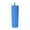 Blue, variant on Skinny Tumbler with Lids and Straws, Reusable Plastic Tumbler Iced Coffee Cups Insulated Tumbler, Double Wall Plastic Tumbler for Cold Hot Drinks, Coffee DIY