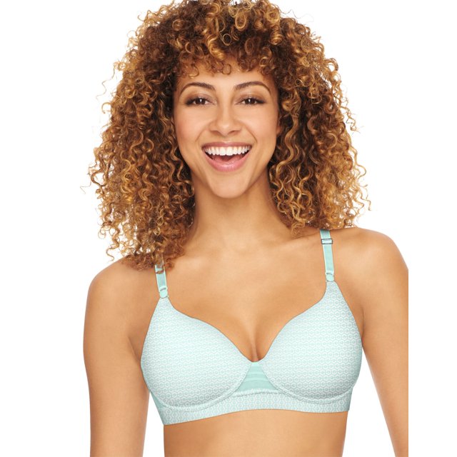 Hanes Womens Ultimate Lightweight Comfort Wirefree Bra, S