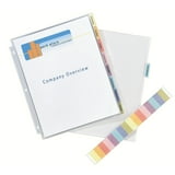 Avery Plastic Sleeves Binder Index, Protect 'n Tab Dividers, 8-Tab Set ...