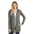 thumbnail image 1 of District Women's Perfect Tri Hooded Cardigan, 1 of 3