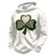 thumbnail image 2 of Ceisia Men's Loose Hooded Long Sleeve Waffle Knit Casual Top Green XXXL Gifts, 2 of 3