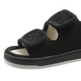thumbnail image 3 of Sandalias diabéticas zapatos diabéticos ajustables para mujeres y hombres (negro 38-39), 3 of 9
