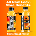 thumbnail image 3 of Protein2o 20g Whey Protein Isolate Hydration Liquid Drink, 350mg of Electrolytes, Vitamins B5 & B6, Sugar-Free, Orange Mango, 16.9 oz Bottle (Pack of 4), 3 of 5