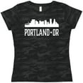 thumbnail image 3 of Inktastic Portland Oregon Skyline or Cities Women's T-Shirt, 3 of 5