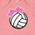 thumbnail image 4 of Inktastic Volleyball with Pink Bow Boys or Girls Baby Bodysuit, 4 of 5