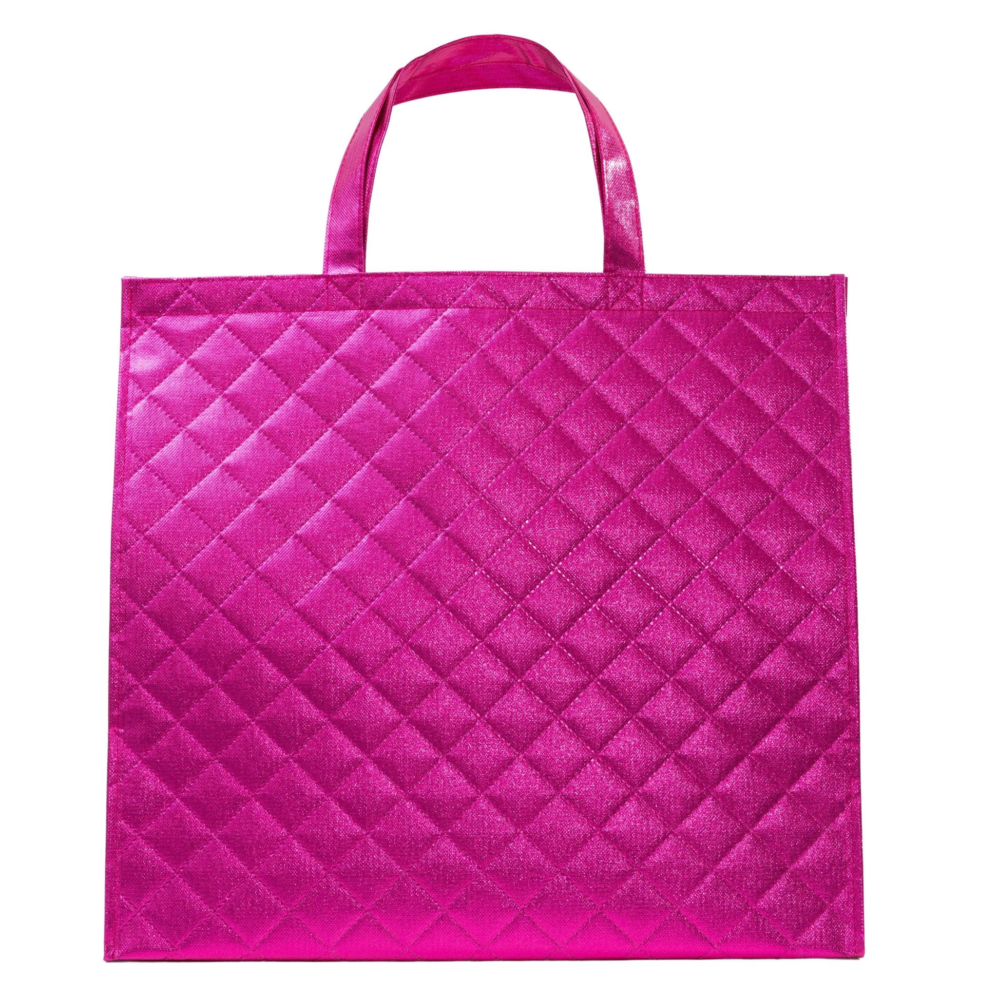 Reusable Grocery Bag, Quilted Shopping Bag for Groceries, MultipurposeTote Bag with Handles, Reusable Tote Bag