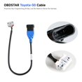 thumbnail image 2 of OB para DS TAR para Toyota -30 Soporte de cable 4A y 8A-BA Se perdieron todas las llaves para X300 DP PLUS, 2 of 4