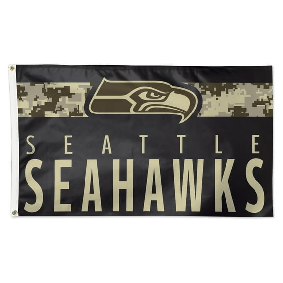 WinCraft Seattle Seahawks 3' x 5' Standard 1-Sided Deluxe Flag