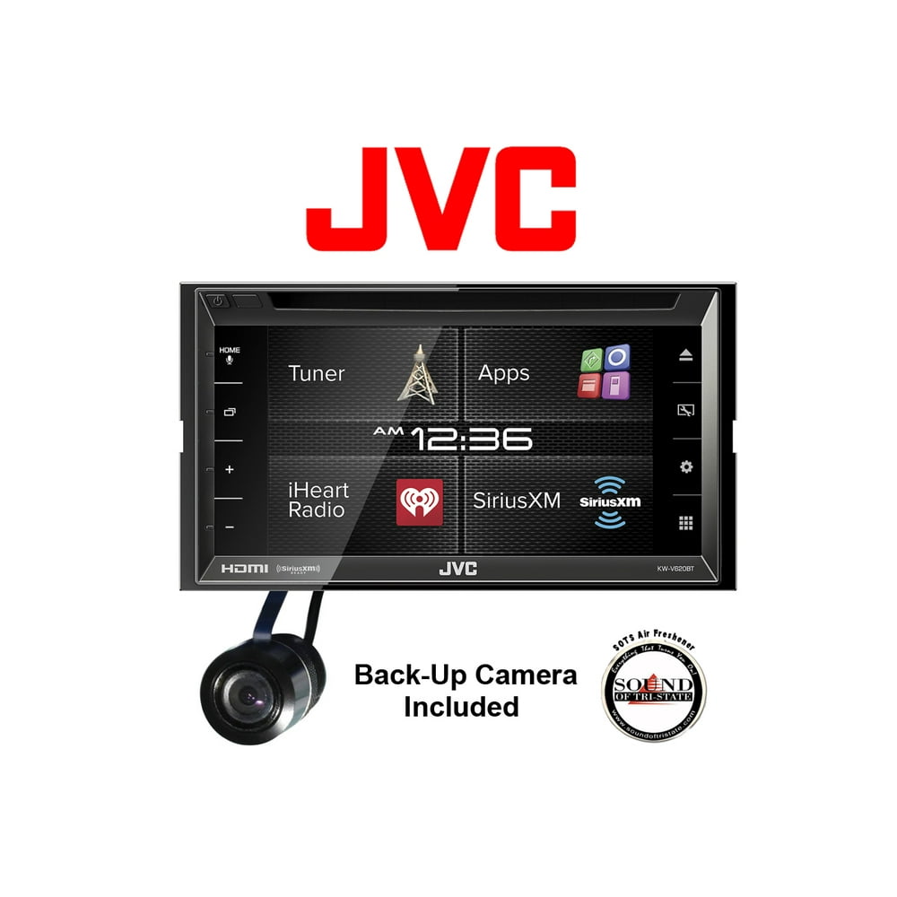 JVC KWV620BT DVD Receiver w/ Bluetooth & Backup Rear View Camera CMOS2