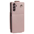 thumbnail image 6 of SaniMore for Samsung Galaxy A14 5G Wallet Case, Magnetic Card Pocket Flip Kickstand Removeable Crossbody Lanyard Shockproof Anti-fall PU Leather Anti-scratch for Girls Women Business Shell, Rosegold, 6 of 13