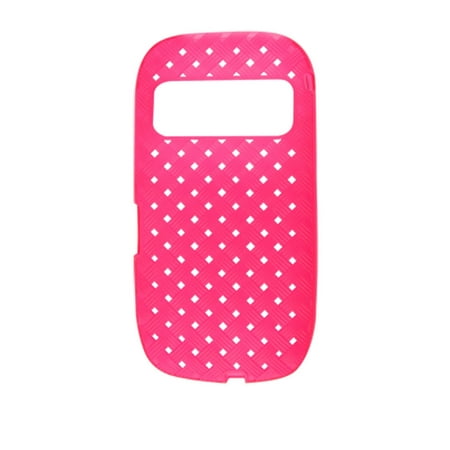 Unique Bargains Shocking Pink Soft Plastic Holes Cover for Nokia C7