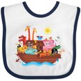 thumbnail image 3 of Inktastic Animal Ark Bible Story Christian Boys or Girls Baby Bib, 3 of 4